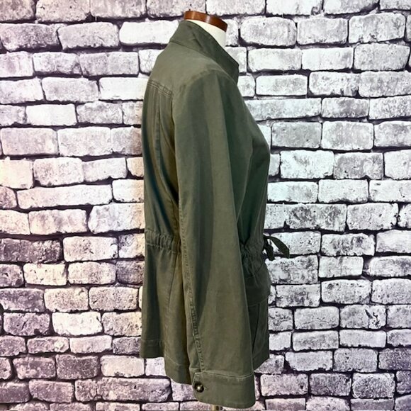 J. Jill Green Long Sleeve Jacket Size MP - Picture 8 of 9